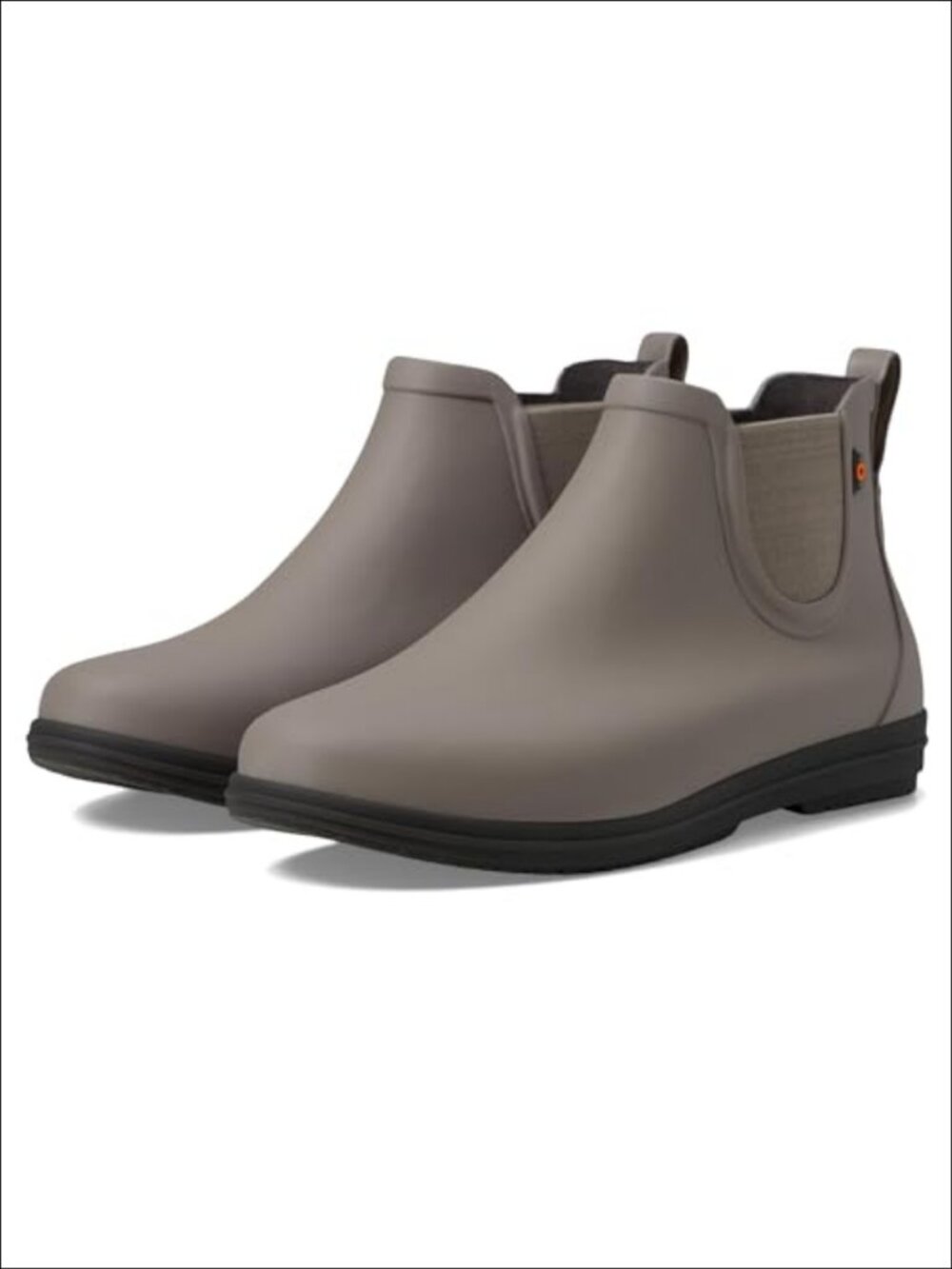 Waterproof Chelsea Rain Boots with Rebound Cushioning & Removable Footbed